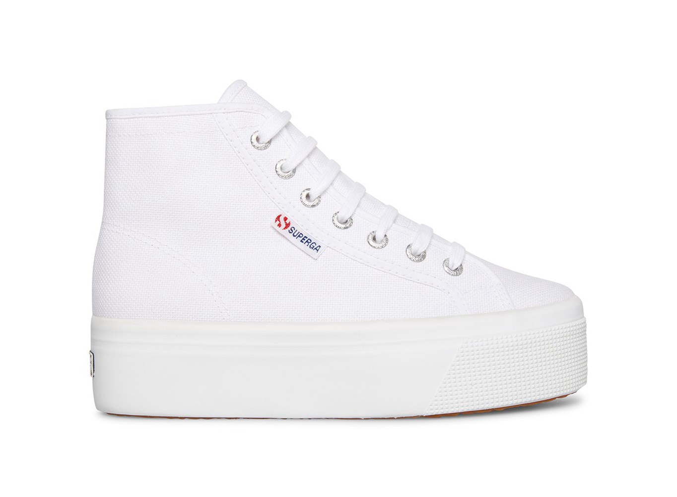 Botas Feminino Branco - Superga 2705 Hi Top - XPCIK-7924